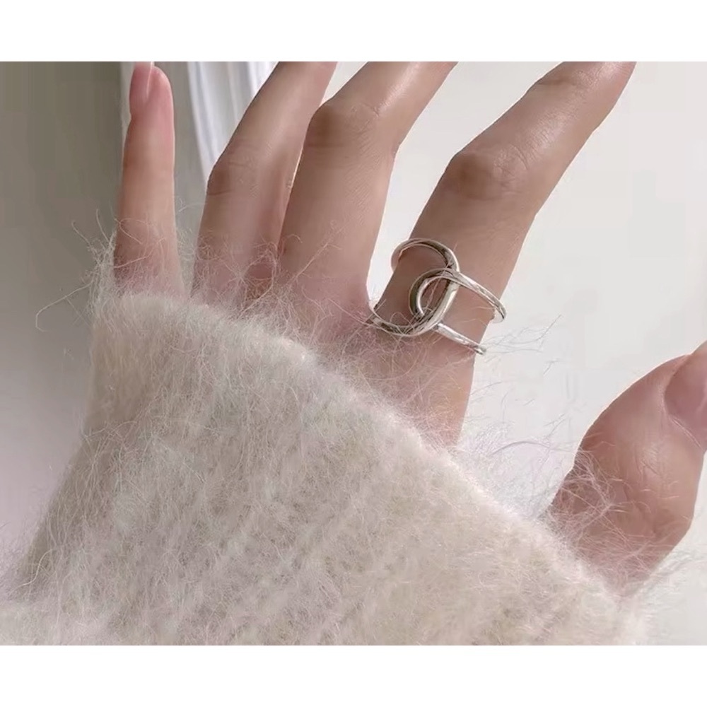NEW Knot‎ Ring, 925 Sterling Silver Adjustable